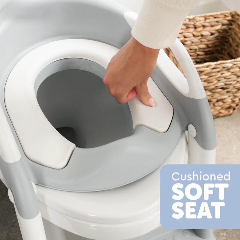 Potty Training Seat with 2 Step Ladder for Toddlers