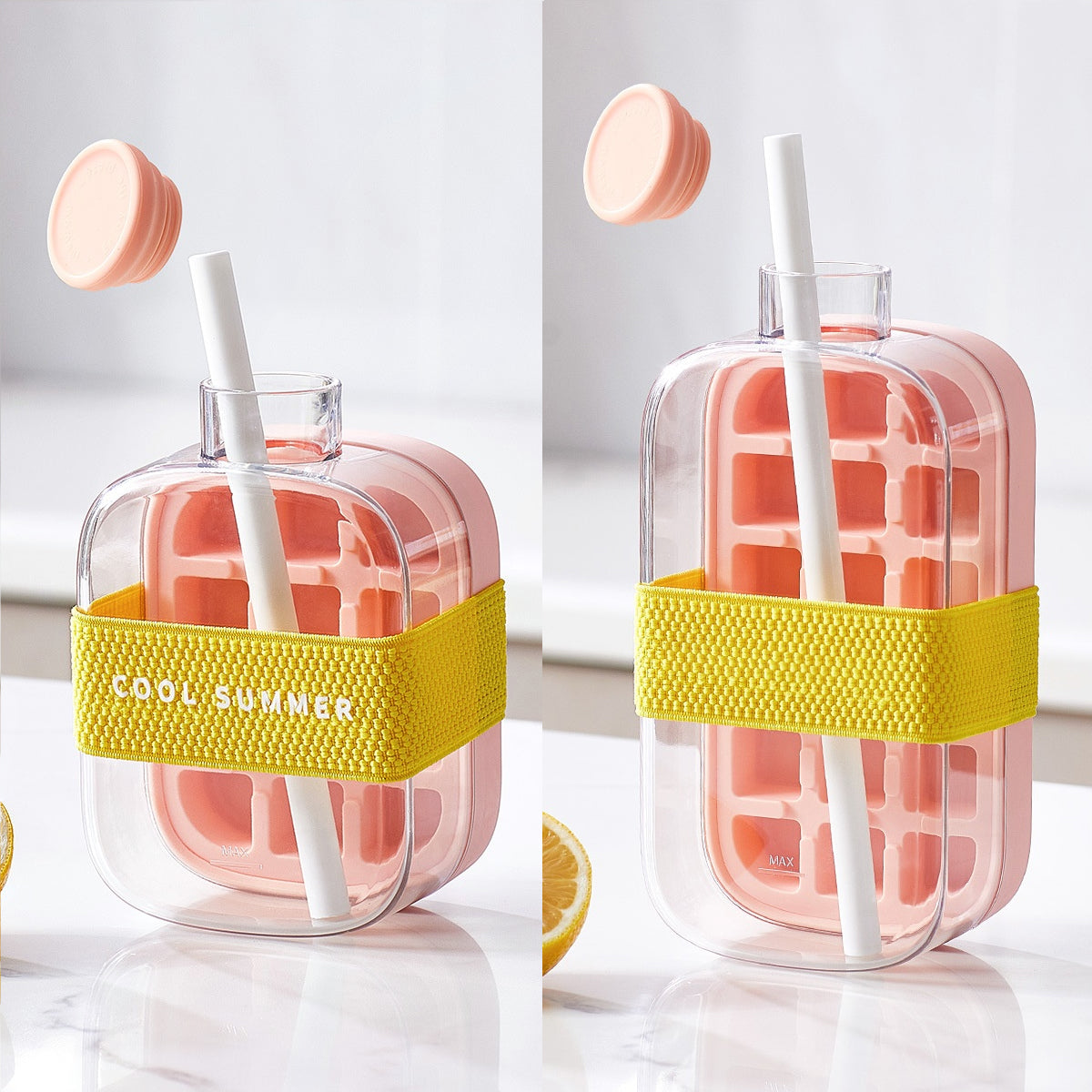 2-in-1🧊 NEW Trend Ice Cube Bottle 🍾