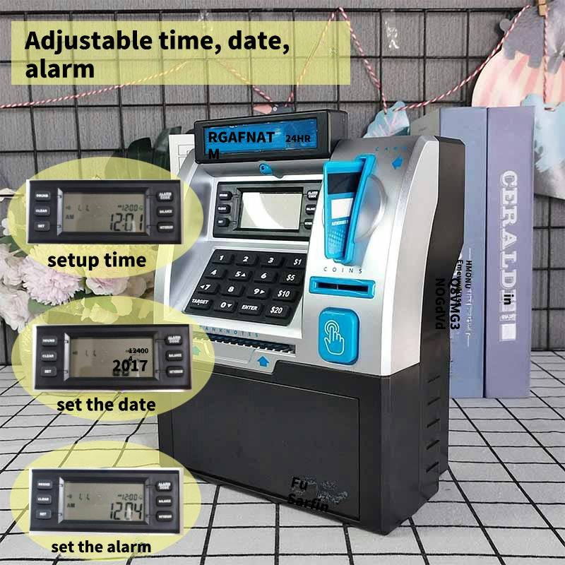 Talgic Kids Piggy Bank ATM Toy