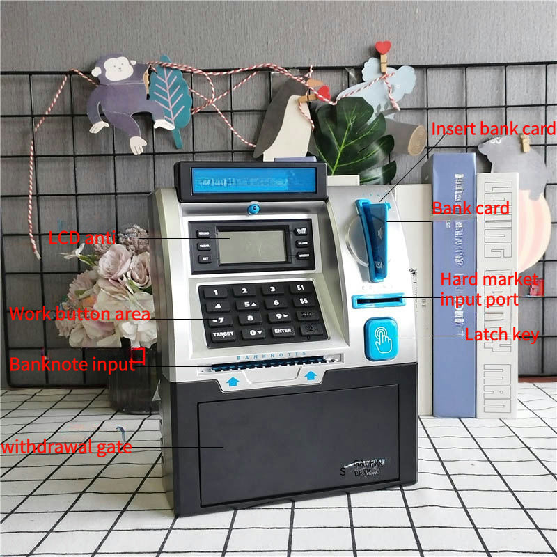 Talgic Kids Piggy Bank ATM Toy