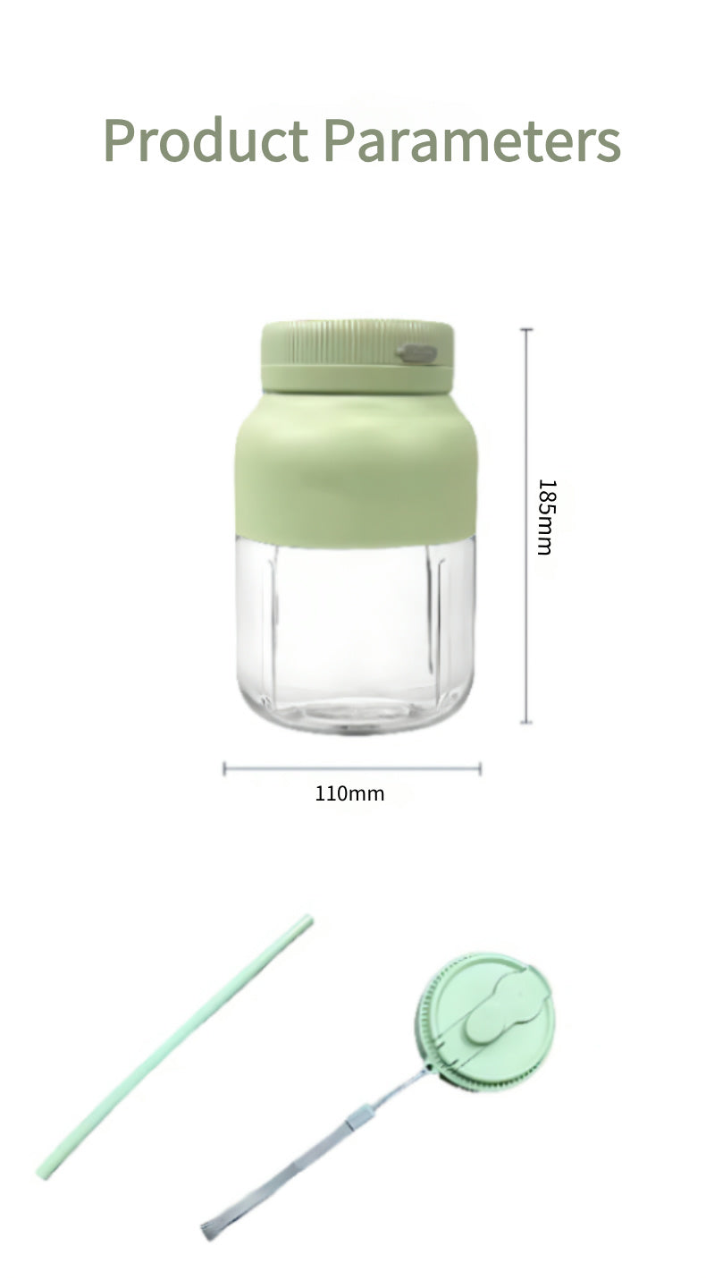 Cordless Smoothie Blender β 24oz Personal Juicer for Travel & Gym