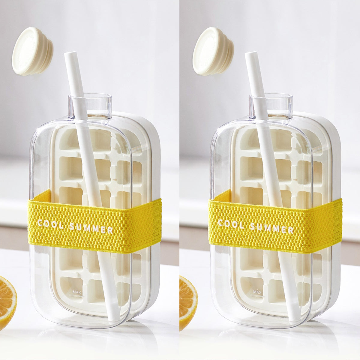 2-in-1🧊 NEW Trend Ice Cube Bottle 🍾