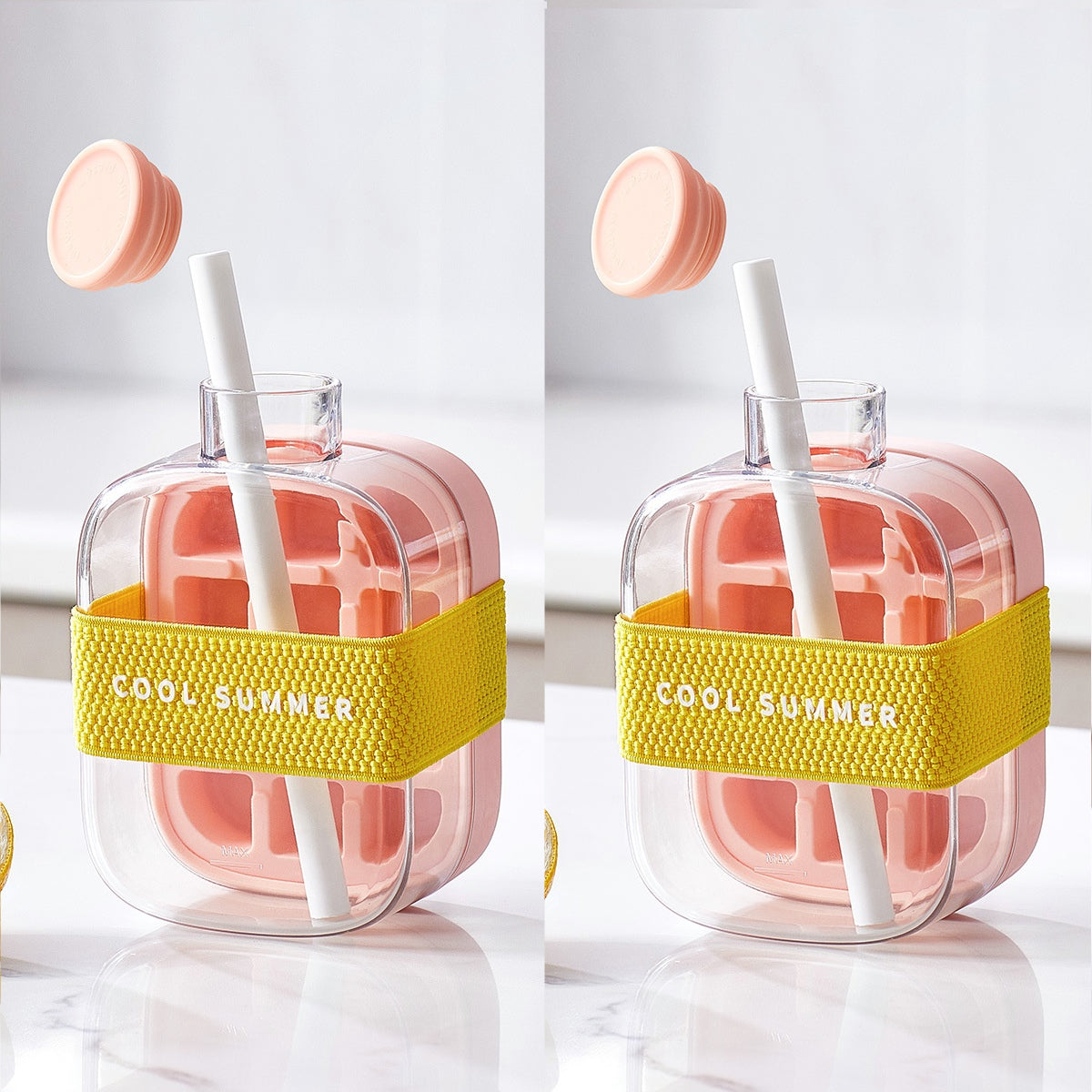 2-in-1🧊 NEW Trend Ice Cube Bottle 🍾