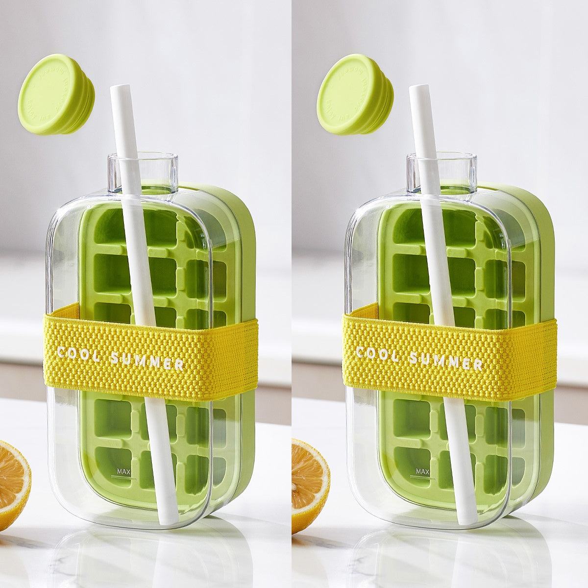 2-in-1🧊 NEW Trend Ice Cube Bottle 🍾
