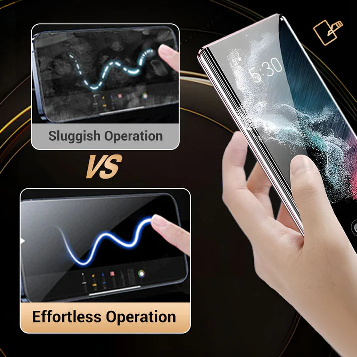 Anti-peeping Magnetic Tempered Glass Double-sided Phone Case(Series S22-25)