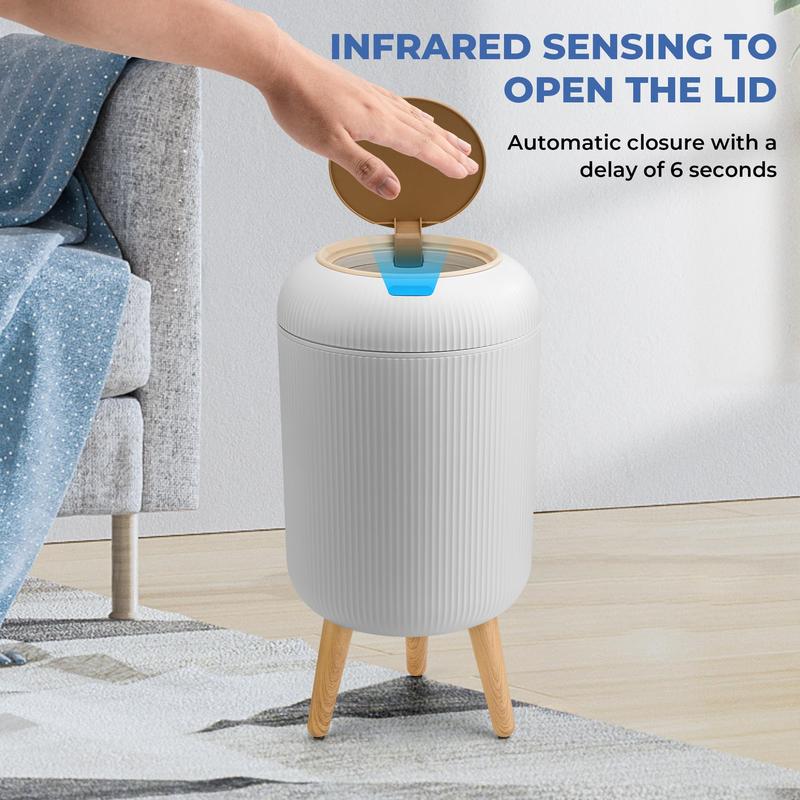 Smart induction Waterproof trash bins, bathroom, Kitchen, Bedroom, Office Nordic style