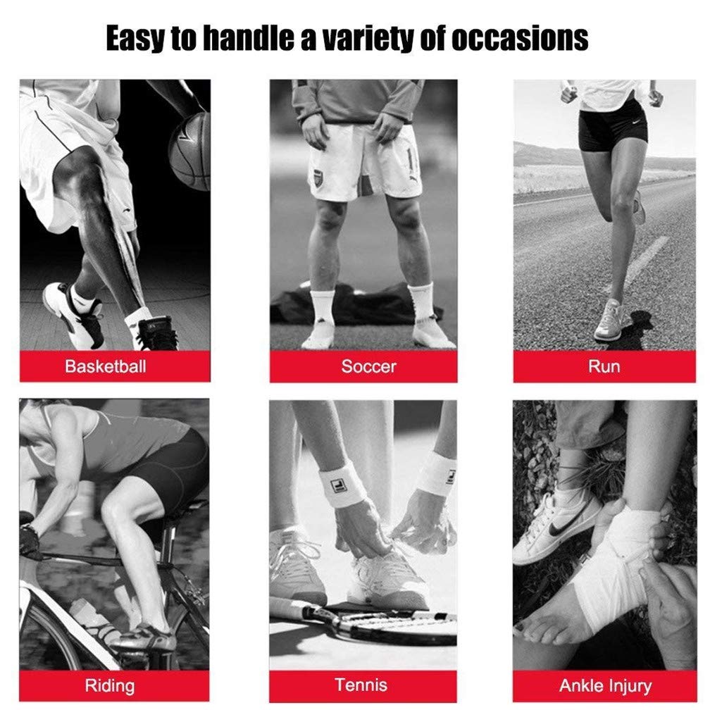 Elastic Ankle Brace Sleeves β Pain Relief & Support for Sports, Arthritis & Fasciitis