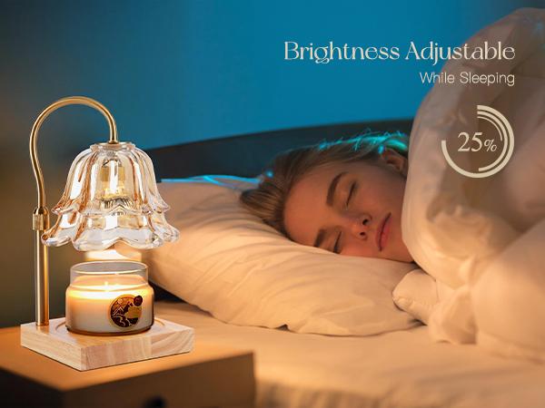 Candle Warmer Lamp with 2 Bulbs,Bedroom Decor, Mother's day Gift
