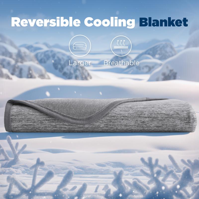 Cooling Blanket for Hot Sleepers β Lightweight, Breathable, Reversible Bamboo Fabric for Summer