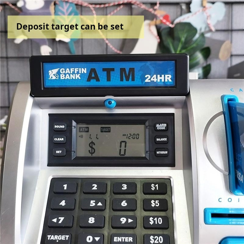 Talgic Kids Piggy Bank ATM Toy