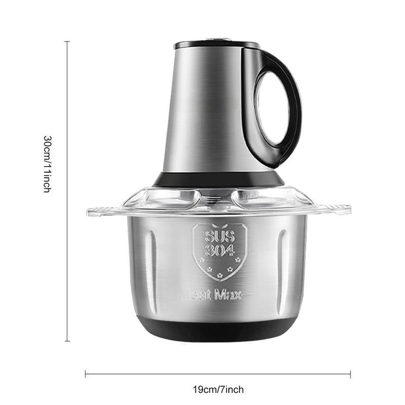 Electric Food Chopper β 3L, Dual-Speed Meat & Veggie Grinder with 4 Sharp Blades