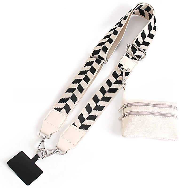 Crossbody Phone Strap with Wallet, Adjustable, Hands-Free, Gift-Ready for Women