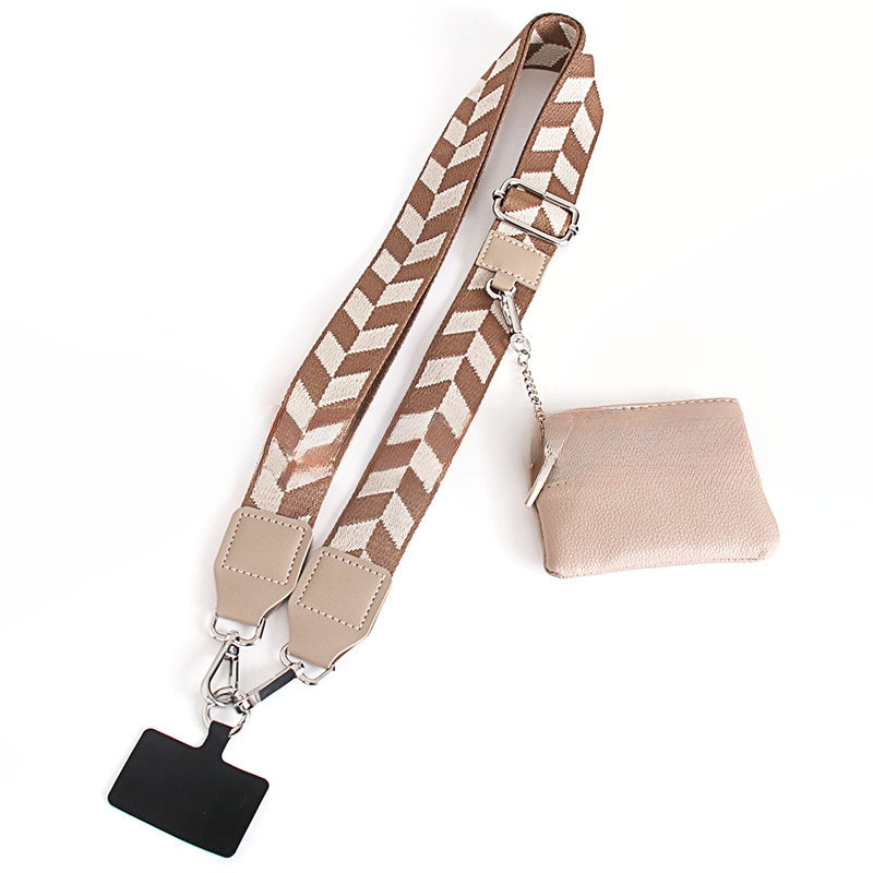 Crossbody Phone Strap with Wallet, Adjustable, Hands-Free, Gift-Ready for Women