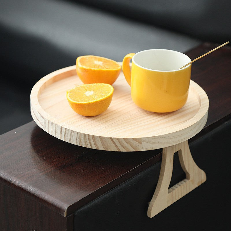 Foldable Couch Arm Tray – Non-Slip Sofa Table for Drinks & Snacks