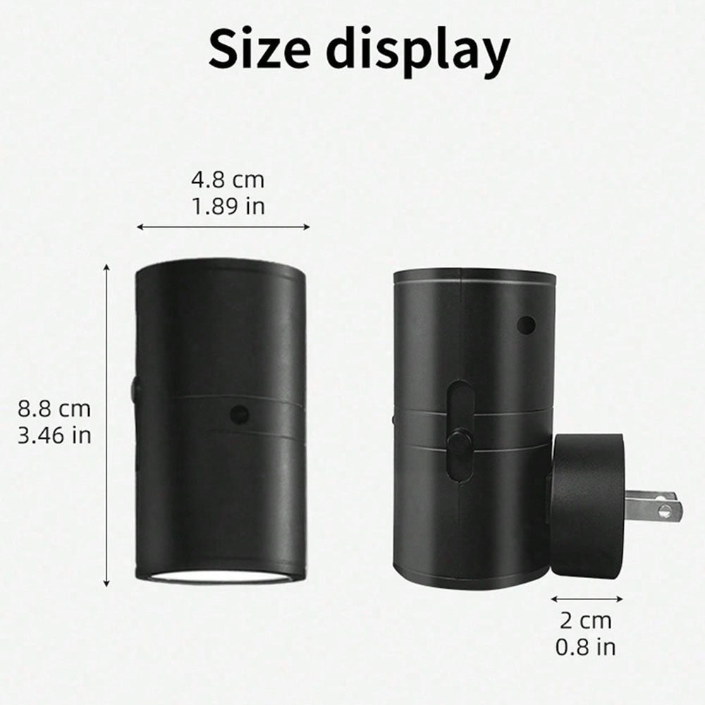 Dimmable LED Night Light β Light Sensor, Soft Plug-in Wall Lamp for Any Room