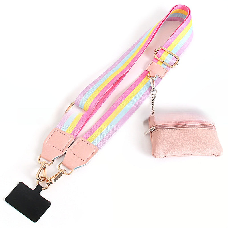 Crossbody Phone Strap with Wallet, Adjustable, Hands-Free, Gift-Ready for Women