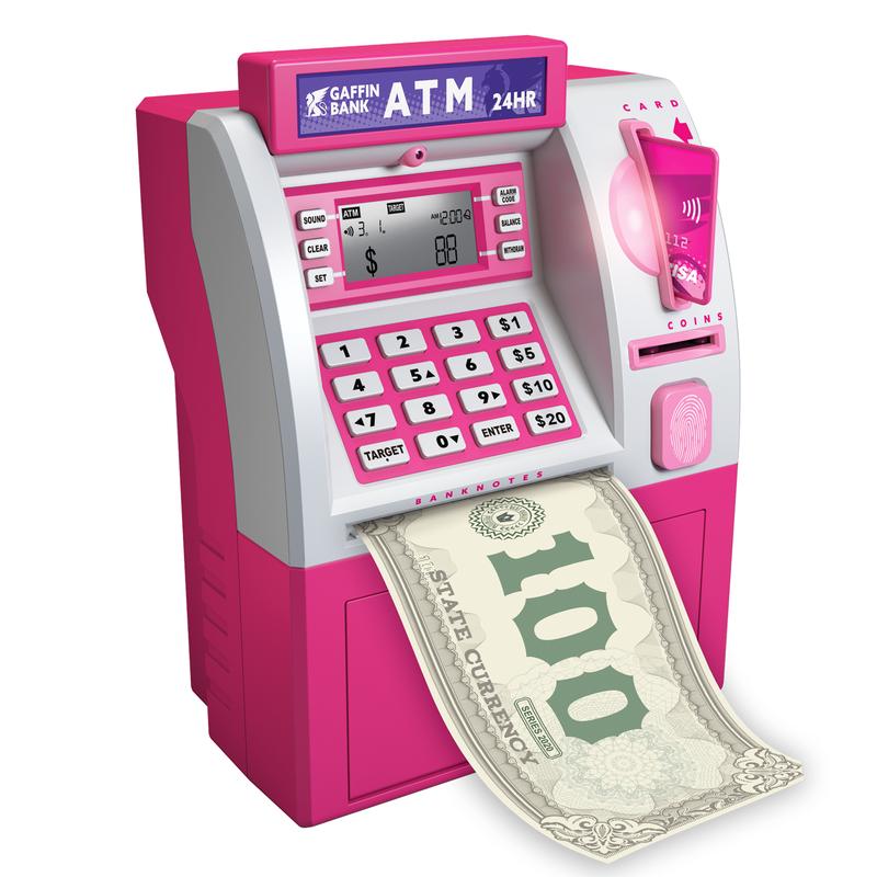 Talgic Kids Piggy Bank ATM Toy