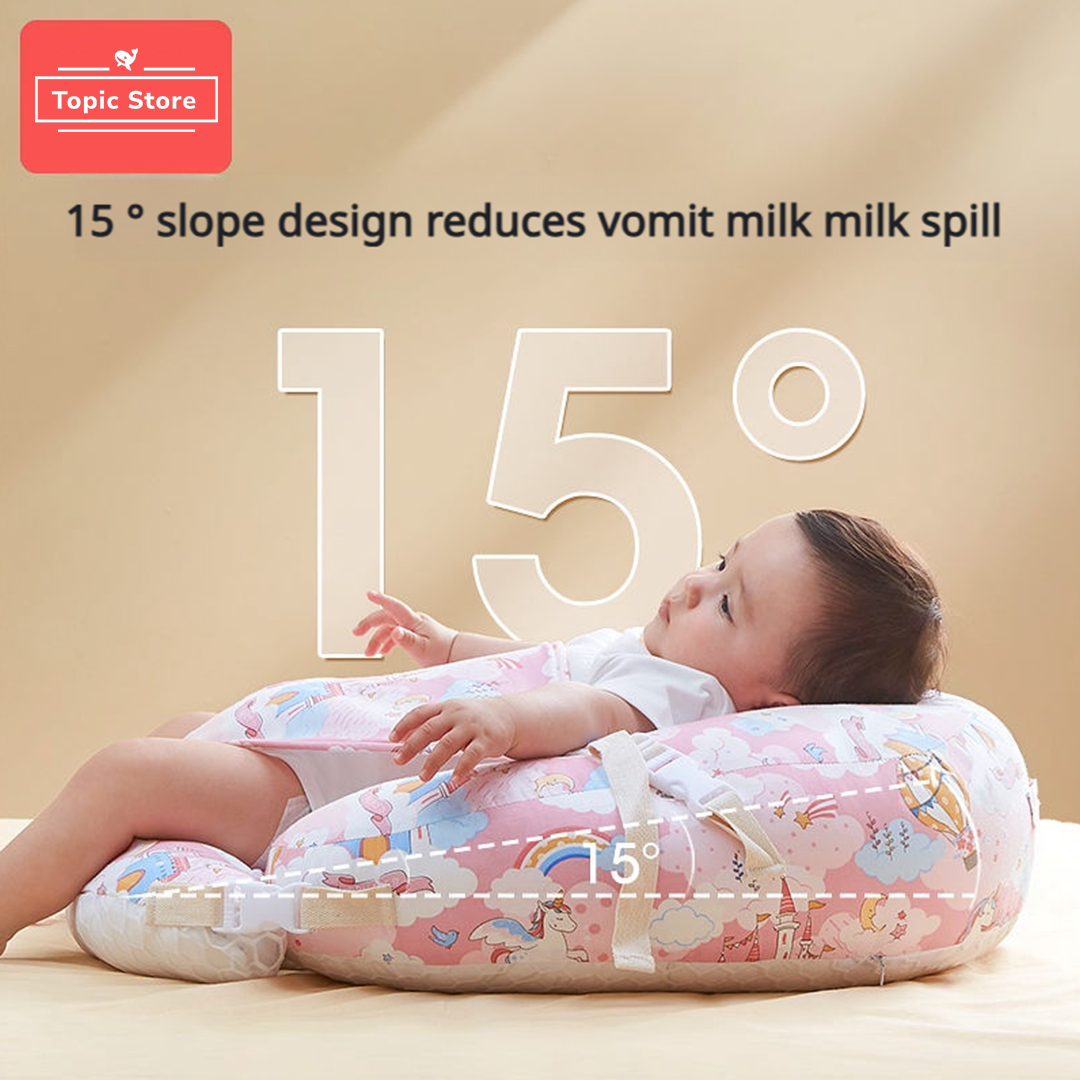 Ergonomic All-Season Nursing & Baby Comfort Pillow β Versatile Support for Feeding, Resting, & Bonding