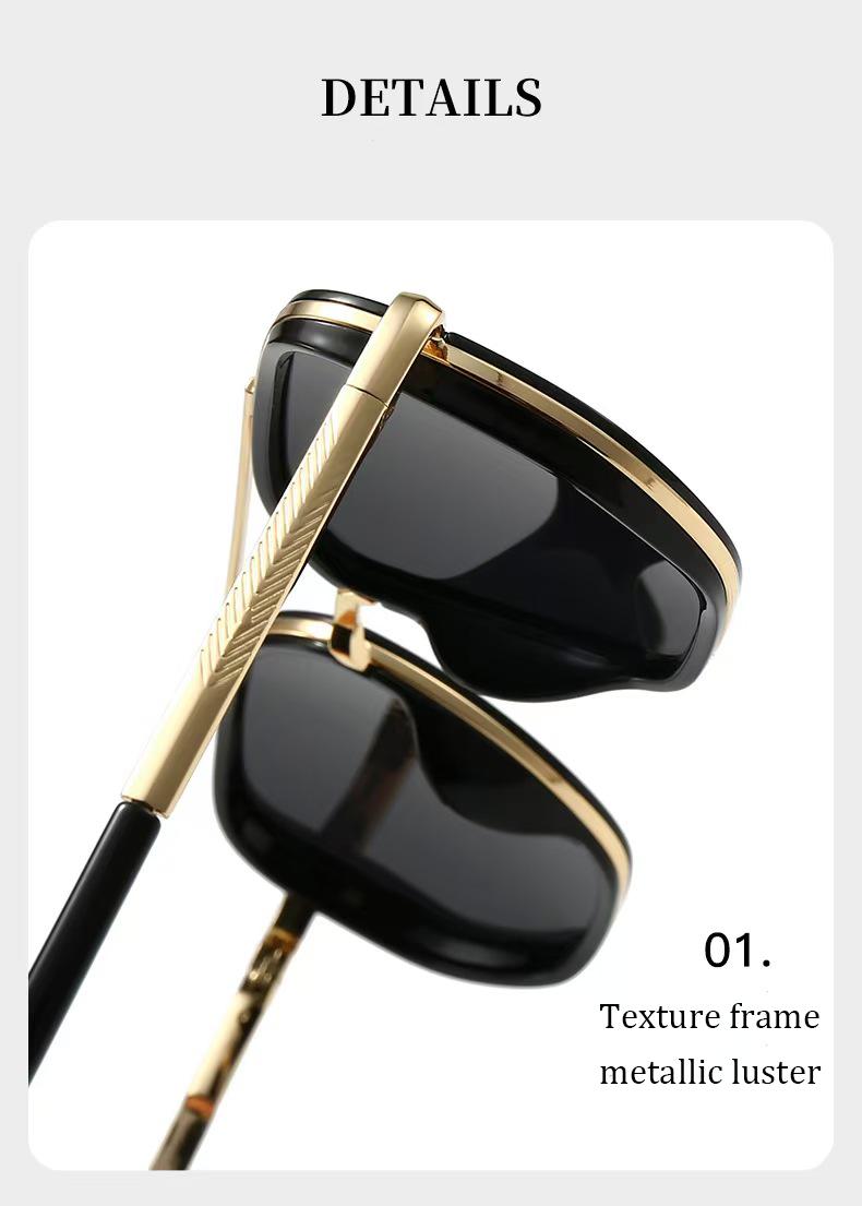 Geometric Frame Sunglasses β Back to School & Travel Must-Have for Fall/Summer 2025