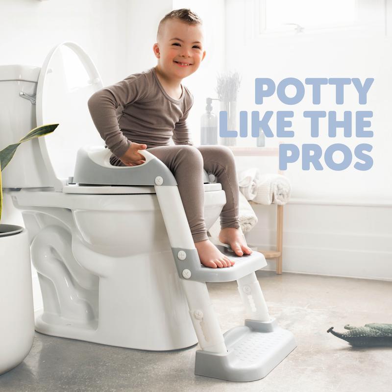 Potty Training Seat with 2 Step Ladder for Toddlers