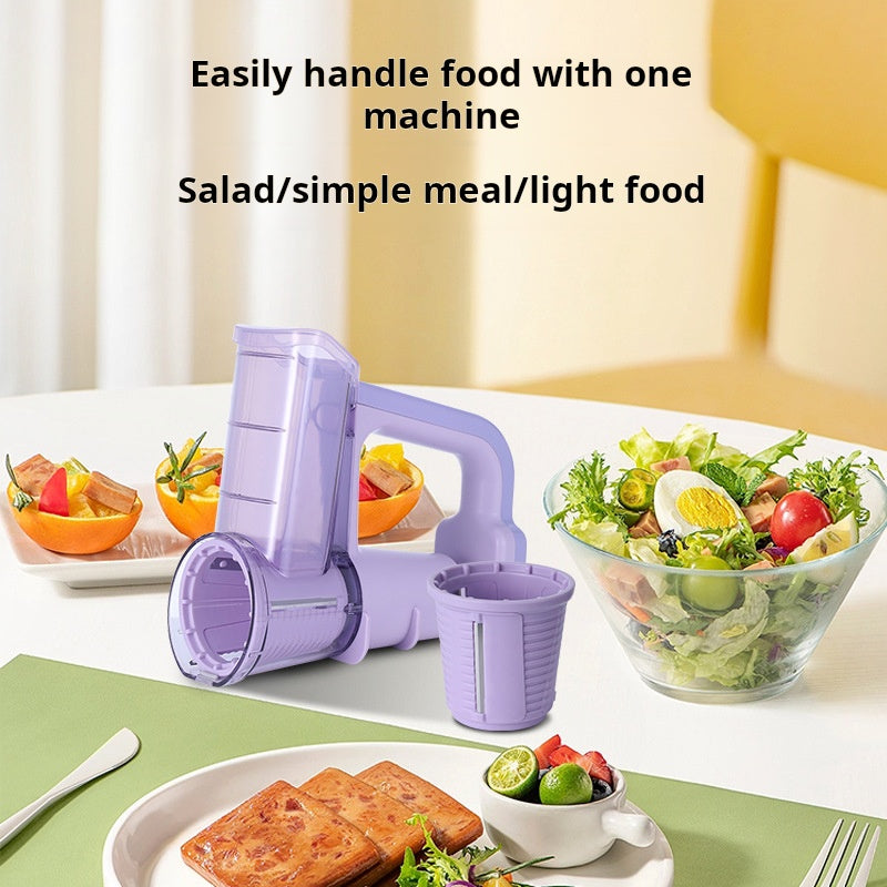 Electric Ice Crusher & Vegetable Slicer – Multi-Function Kitchen Shredder & Grater