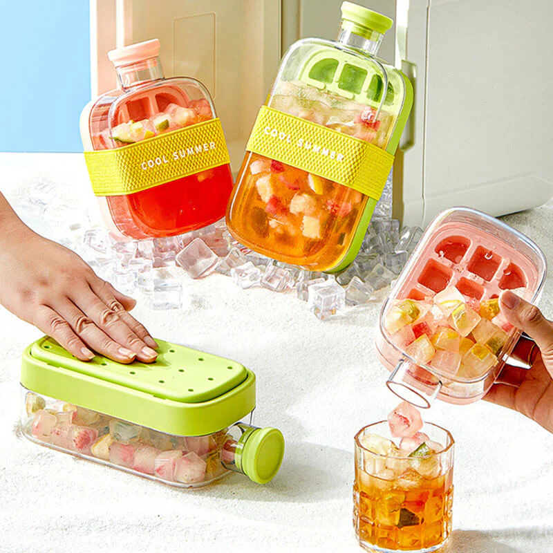 2-in-1🧊 NEW Trend Ice Cube Bottle 🍾