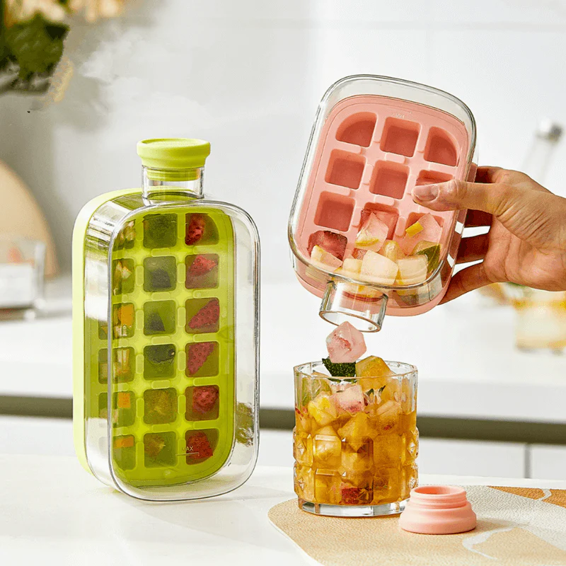 2-in-1🧊 NEW Trend Ice Cube Bottle 🍾