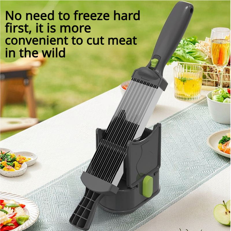 Multifunctional meat slicer