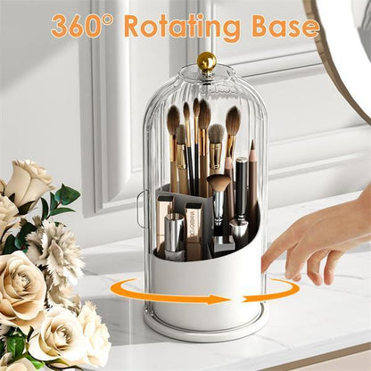 Makeup Brush Holder Organizer with Lid