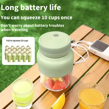 Cordless Smoothie Blender – 24oz Personal Juicer for Travel & Gym
