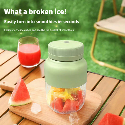 Cordless Smoothie Blender – 24oz Personal Juicer for Travel & Gym