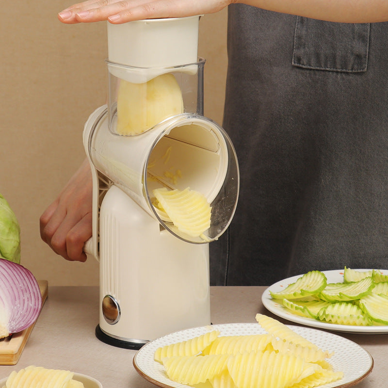 Slicer and Vegetable Grater Rotary Utensils