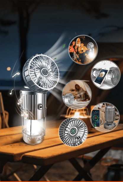 Multi-Use Solar Lantern – LED Light for Camping, Power Outages, and Night Fishing