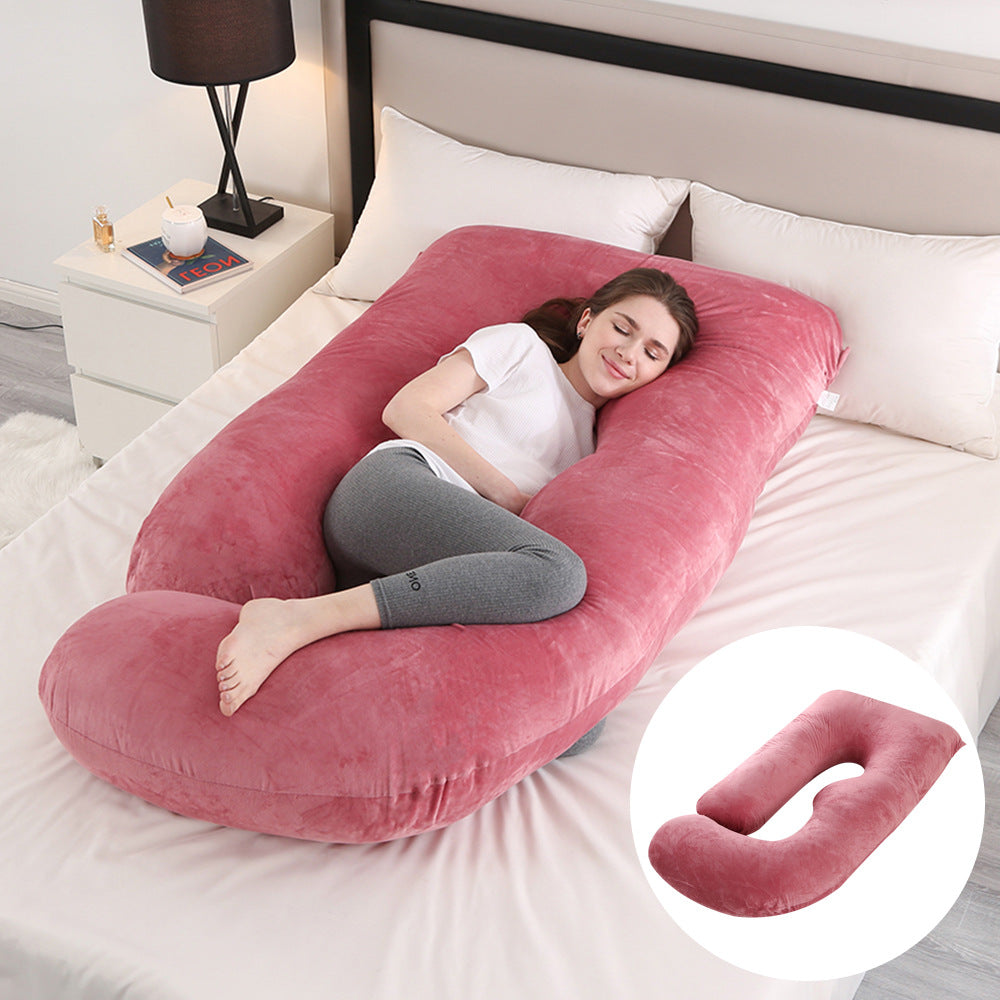 🔥Ultimate Comfort U-Shaped Full Body Pillow – Experience Enveloping Security
