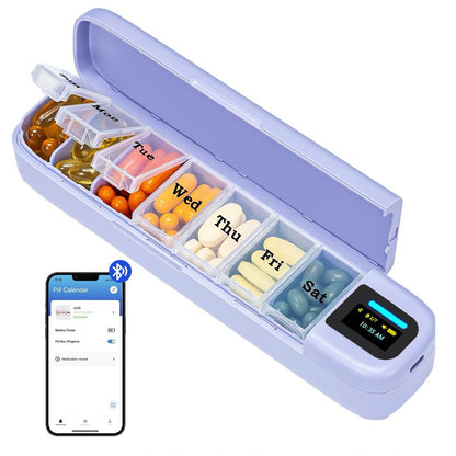 Smart electronic medicine box mobile APP alarm reminder