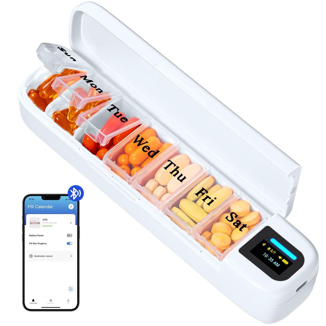 Smart electronic medicine box mobile APP alarm reminder