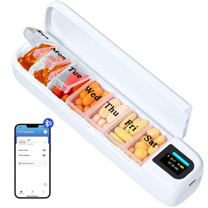 Smart electronic medicine box mobile APP alarm reminder