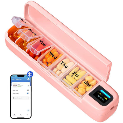 Smart electronic medicine box mobile APP alarm reminder