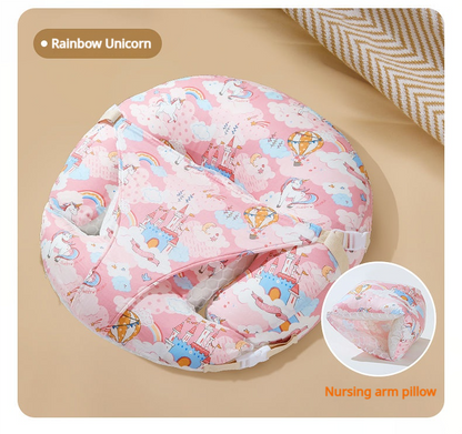 Ergonomic All-Season Nursing & Baby Comfort Pillow – Versatile Support for Feeding, Resting, & Bonding