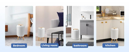 Smart induction Waterproof trash bins, bathroom, Kitchen, Bedroom, Office Nordic style