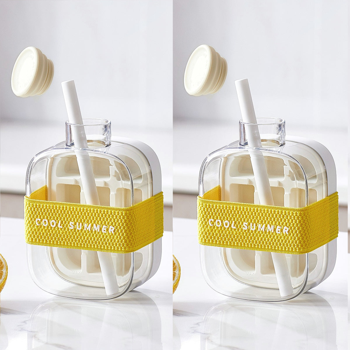2-in-1🧊 NEW Trend Ice Cube Bottle 🍾