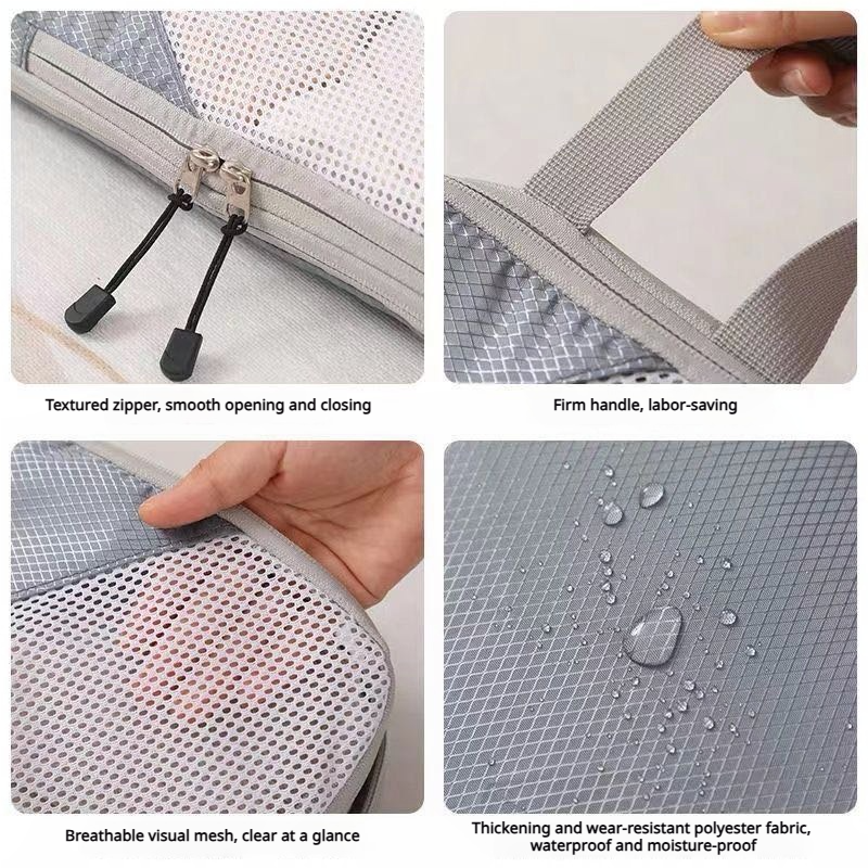 Travel storage bag, clothes packing storage bag, compression bag