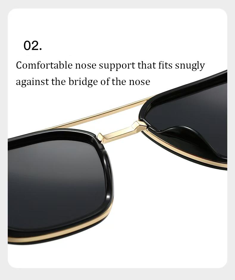 Geometric Frame Sunglasses – Back to School & Travel Must-Have for Fall/Summer 2025