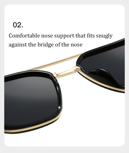 Geometric Frame Sunglasses – Back to School & Travel Must-Have for Fall/Summer 2025