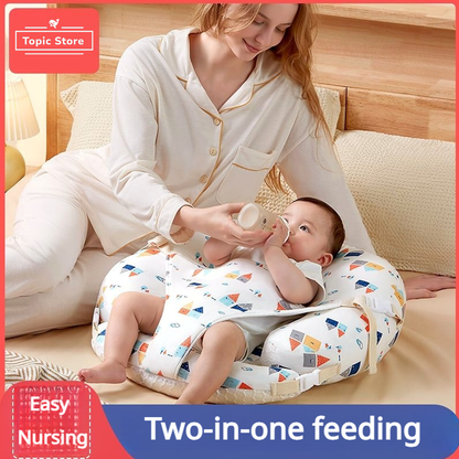 Ergonomic All-Season Nursing & Baby Comfort Pillow – Versatile Support for Feeding, Resting, & Bonding