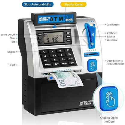 Talgic Kids Piggy Bank ATM Toy