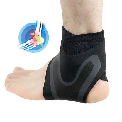 Elastic Ankle Brace Sleeves – Pain Relief & Support for Sports, Arthritis & Fasciitis