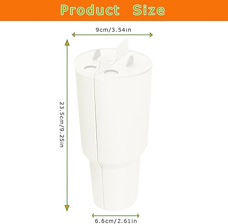 Stanley Cup 40oz Silicone Liner Set – Leakproof, Reusable & Dishwasher Safe