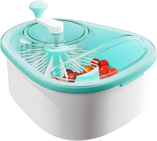 Multi-Use Fruit Spinner – Wash, Scrub & Drain in One Easy Step