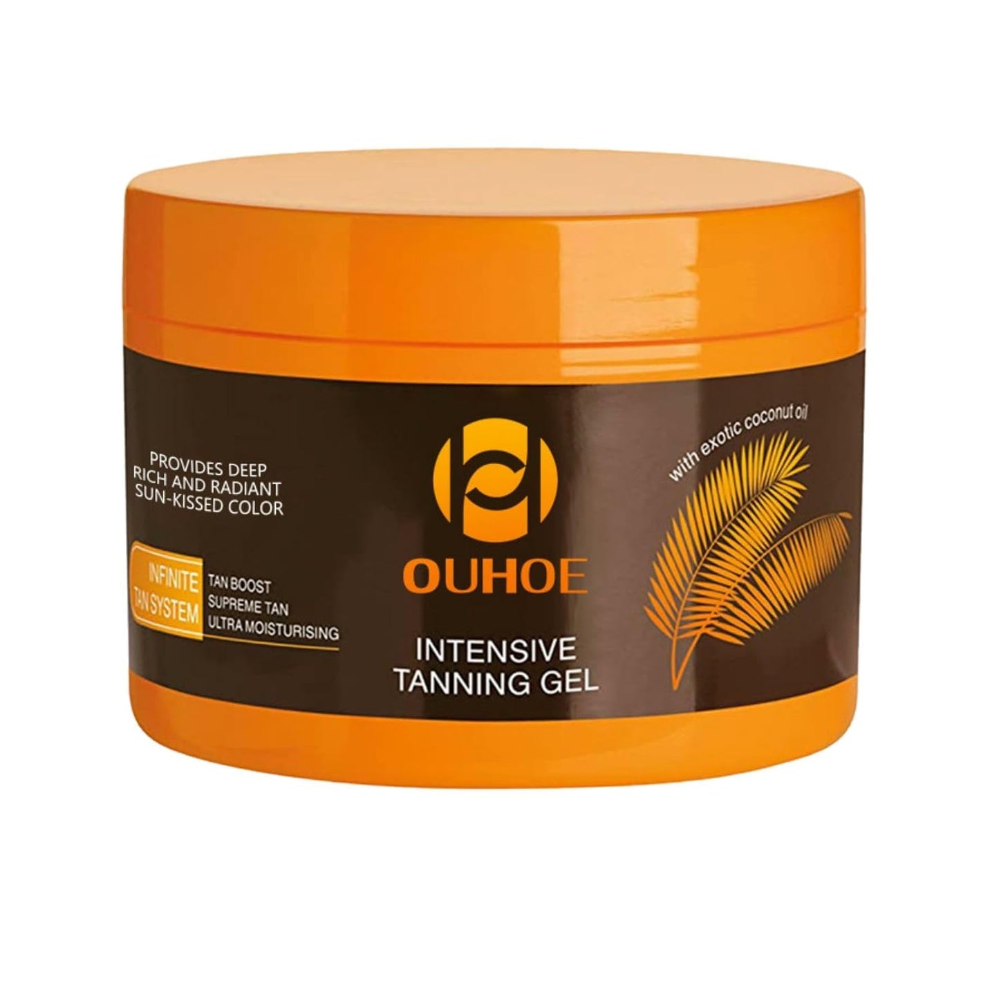 Luxury Intensive Tanning Gel – Natural Tanning Accelerator for Sunbed & Outdoor Use, Deep Brown Tan Cream